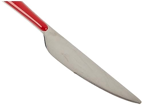 BUGATTI Zestaw sztućców Gioia 24-częściowy czerwony - obrazek 6