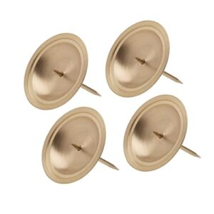 NKlaus 4 x wieniec adwentowy talerz na świece Ø 7 cm talerz wieniec ad