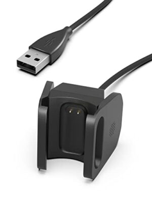 Sinoacc Ładowarka do Fitbit Charge 3, zamienny kabel USB do ładowania