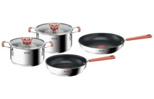 Tefal G720S604 Optispace Zestaw z 6 Patelniami 24 cm i 28 cm