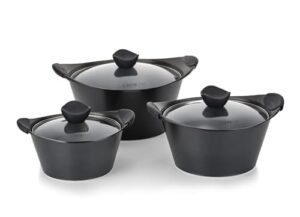CosyChef Gaia 6-częściowy zestaw garnków ceramicznych do