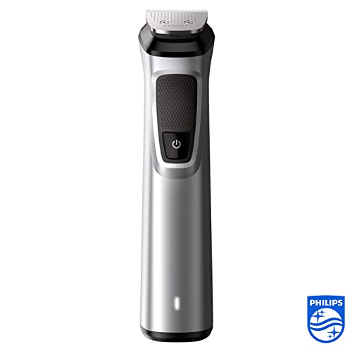 Philips MG7720/15 Black Silver - Trimmer do brody Philips, 14 narzędzi, ładowanie w 1 godzinę, czas pracy do 120 minut - obrazek 7