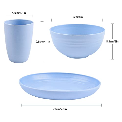 Zestaw plastikowych talerzy i misek - zdrowa i trwała zastawa stołowa (50 characters) - obrazek 7