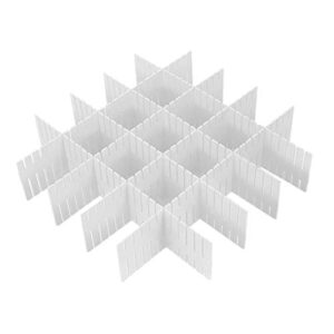 Febbya Przegródki do szuflad 8 sztuk darmowy organizer do