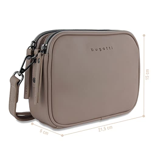 bugatti Almata mała torebka na ramię dla kobiet, torebka na ramię z wy - obrazek 6