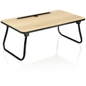 COM-FOUR® Stól do serwowania lózek - nowoczesny stolik kolanowy - skla