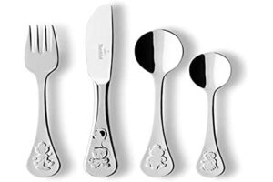 Villeroy und Boch Teddy sztućce dla dzieci 4-częściowe stal