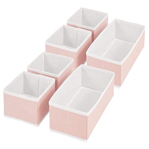 mDesign Elegancki organizer do szuflady – Materiałowe - obrazek 2