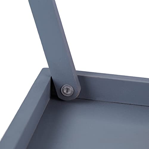 Relaxdays bambusowa taca do łóżka składane nogi podwyższona - obrazek 2