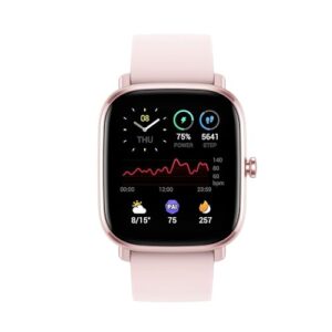 Amazfit GTS 2 Mini Pink Smartwatch - Monitor snu, 70+ trybów sportowych, wodoodporność 50 metrów