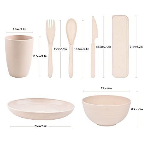 Zestaw plastikowych talerzy i misek - zdrowa i trwała zastawa stołowa dla całej rodziny - obrazek 7