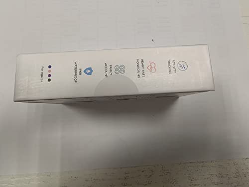 BIGGERFIVE Vigor 2 L - Monitor aktywności dla dzieci 5-15 lat, wodoodporny IP68, krokomierz, pulsometr, monitor snu, licznik kalorii, kolor liliowy - obrazek 5