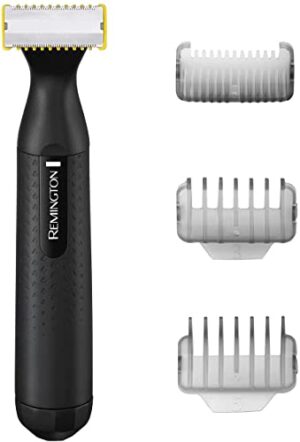Remington trymer do brody hybrydowy (do twarzy i ciała), 3 nasadki: 1,