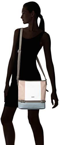 TOM TAILOR Damska torba na ramię Juna, Róża mieszana, 30x10x28 - obrazek 2