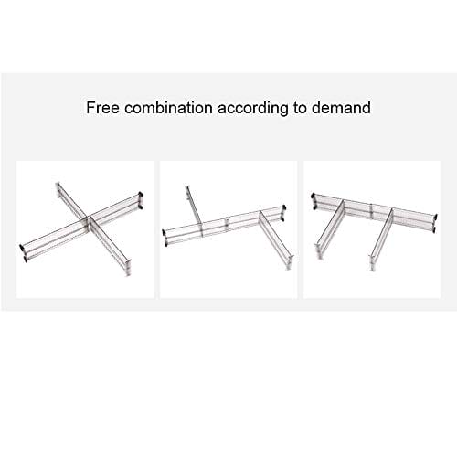Baffect Przegrody do szuflady 4 sztuki organizery do szuflad - obrazek 5