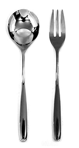 Mepra 2-częściowy zestaw Unika do serwowania 18/10, stal nierdzewna, p