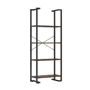 Novilla Regał drabinkowy regał na książki do salonu sypialni