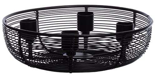 Brandsseller Wieniec adwentowy Ø 36,5 cm, wieniec bożonarodzeniowy, św - obrazek 4