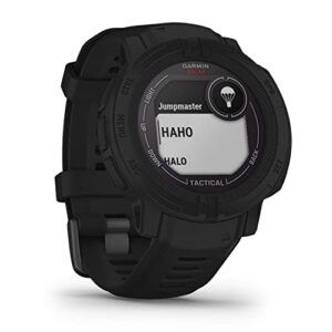 Garmin INSTINCT 2 SOLAR TACTICAL EDITION Czarny L - Długa żywotność baterii, płatności zbliżeniowe, aplikacje sportowe, asystent regeneracji, przewidywane punkty trasy