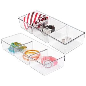 mDesign Dresser Drawer and Closet Storage Organizer for
