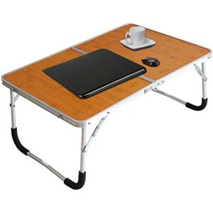 Jucaifu Foldable Laptop Table Bed Desk Breakfast Serving Bed