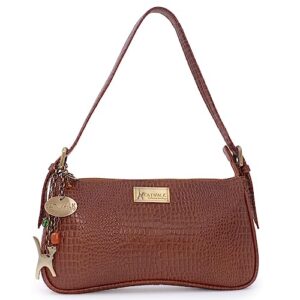 Catwalk Collection Handbags – Damska Mała Torebka na Ramię –