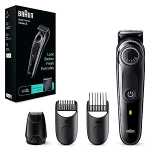 Braun Series 3 4210201447979 - Innowacyjny trymer do brody, prosty w użyciu, wysokiej jakości wykonanie