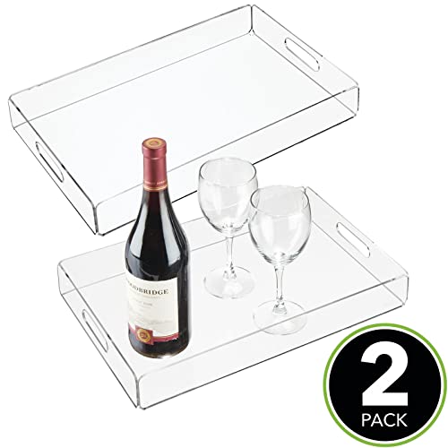 mDesign 2-częściowy zestaw tacy do serwowania – duża - obrazek 9