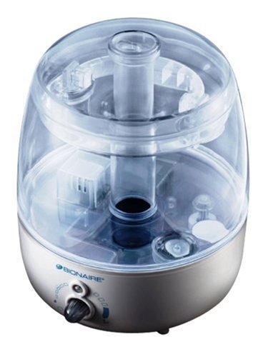 Bionaire BU3000-I: Kompaktowy nawilżacz powietrza LED, 35m2, 3,75L/dz