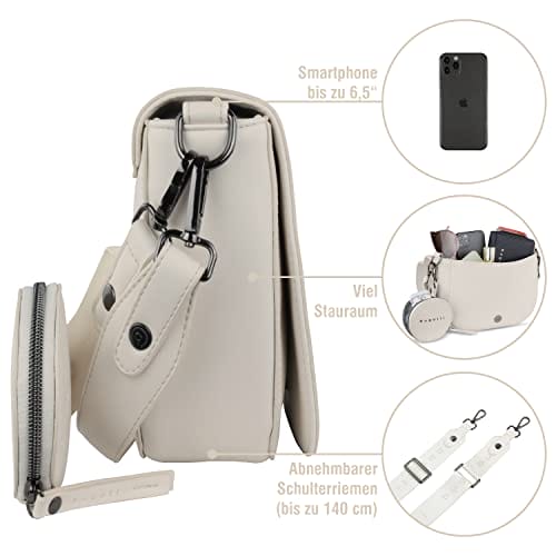 bugatti Almata Średnia torba damska - obrazek 4