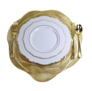 Naczynia wielokrotnego użytku z PVC - Zestaw 30 części dla 5 osób