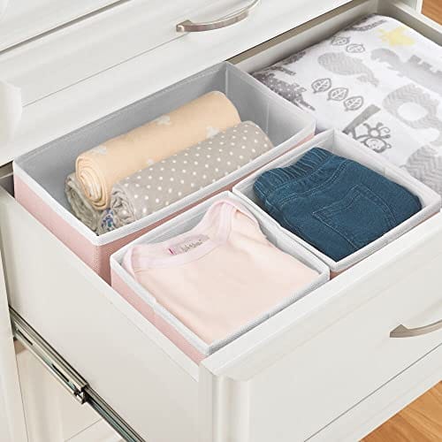 mDesign Elegancki organizer do szuflady – Materiałowe - obrazek 8