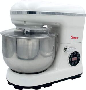 Sirge PASTAMIA - Automatyczna maszyna do ugniatania | 5 litrów | 1,9 kg | DC 1200 Watt | Robot kuchenny