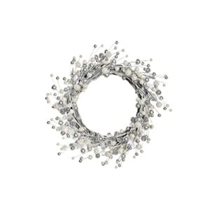 Advent wreathe DKD Home Decor wicker (40 x 40 x 15 cm)