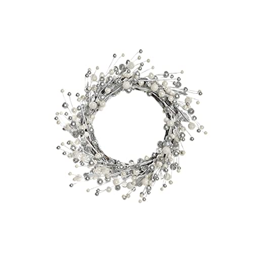 Advent wreathe DKD Home Decor wicker (40 x 40 x 15 cm)