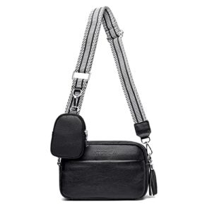 Atgbiem 100% skórzane torby crossbody dla kobiet mała