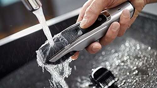 Philips BT5522/15 Beardtrimmer series 5000 Precyzyjne - PHILIPS, Prowadzi płasko przylegające włosy, Samoostrzące się ostrza, Precyzyjny trymer, 40 ustawień długości, Regulowana precyzja - obrazek 2