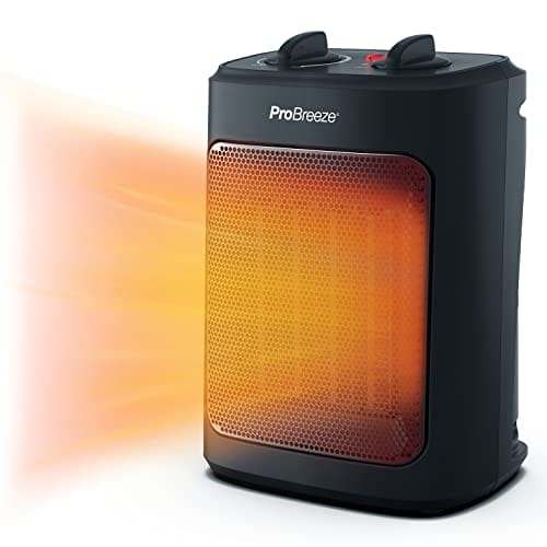 Pro Breeze 2000 W mini ceramic fan heater with cold setting - obrazek 2