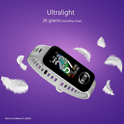 ASUS HC-C05 VivoWatch Aero 5 - Inteligentna bransoletka monitorująca kroki, tętno, sen i kalorie - obrazek 10