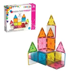 Magna-Tiles Stardust 15-częściowy zestaw – magnetyczne