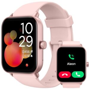 TOOBUR Smart Watch dla kobiet z wbudowanym Alexą 1.8″ Kompatybilny z Androidem iPhone - Monitorowanie zdrowia, długi czas pracy baterii i personalizowalny wygląd