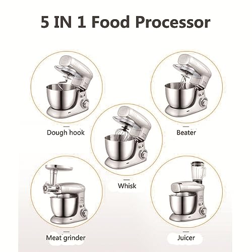 Mikser stojący Robot kuchenny Blender do ciasta 1000 W 4 - obrazek 8