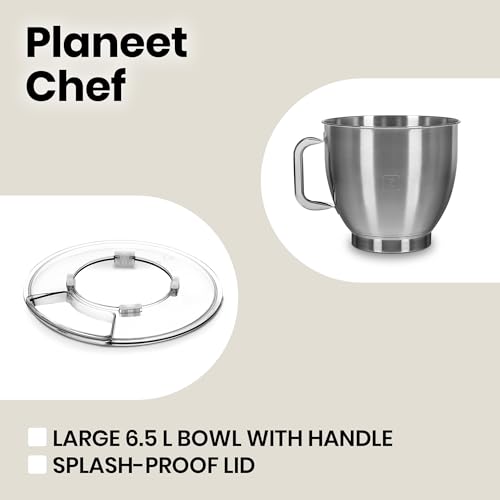 Zeegma Planeet Chef - Wielofunkcyjny Robot Kuchenny z Mocnym Silnikiem 2200W i Dużą Pojemnością 6,5L - obrazek 5