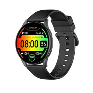 Kieslect K11 AMOLED Smart Watch - Monitor tętna, monitor snu, wodoszczelność IP68 - Czarny