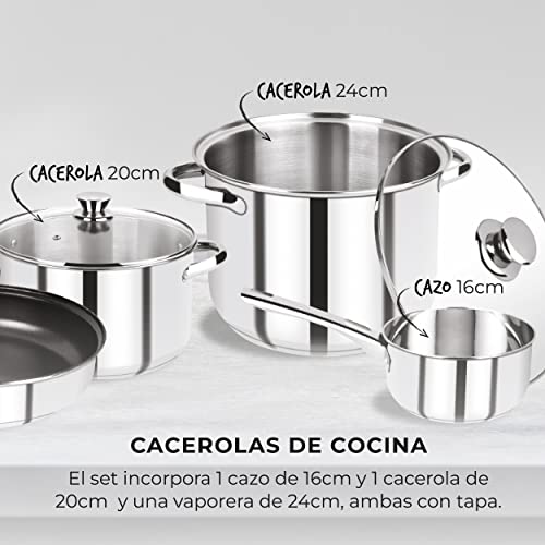 SAN IGNACIO Lula | 18-częściowy zestaw garnków | w zestawie - obrazek 7