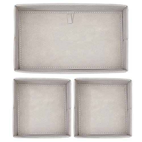 mDesign Elegancki organizer do szuflady – Materiałowe - obrazek 5