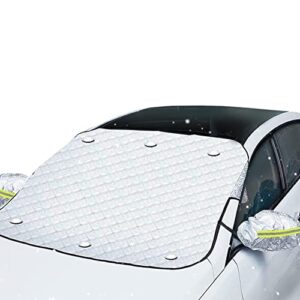 Ezlife Osłona przedniej szyby samochodowej mocowana na