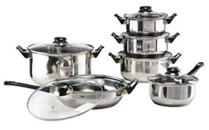 Hi Zestaw przyborów kuchennych 12 szt. Zestaw patelni