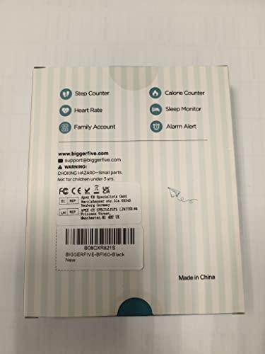 BIGGERFIVE Vigor Kids Fitness Tracker - Monitor aktywności dla dzieci w wieku 5-15 lat z pomiarem tętna, monitorowaniem snu i wodoszczelnością IP68 - obrazek 6