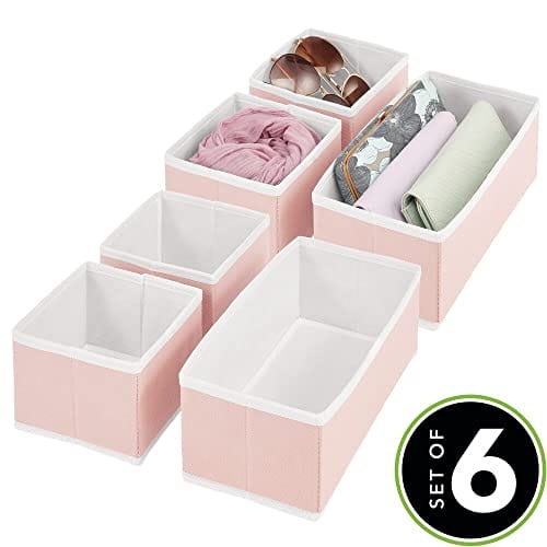 mDesign Elegancki organizer do szuflady – Materiałowe - obrazek 9